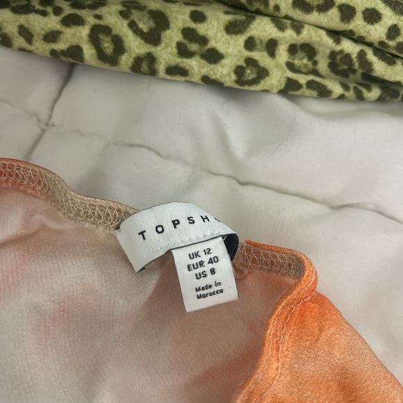 Topshop tie dye silk skirt - Picture 3 of 3